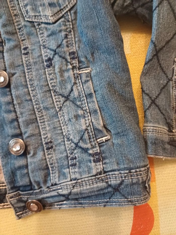 Veste en jeans 4 ans - photo numéro 6