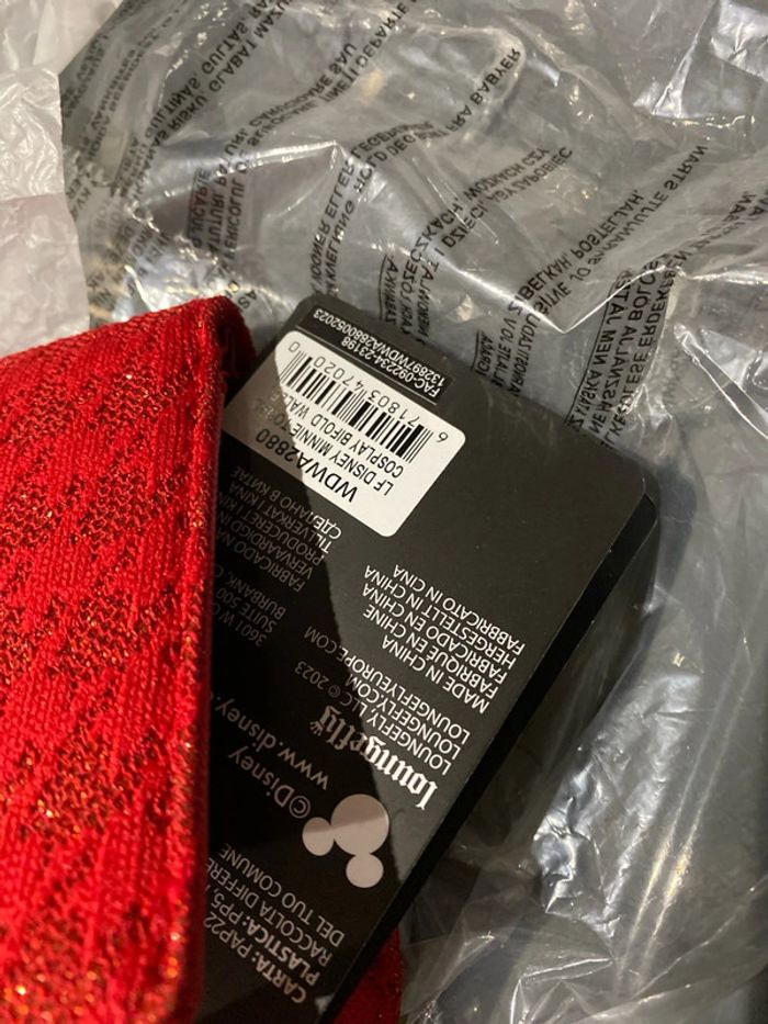 Portemonnaie disney rouge minnie - photo numéro 4