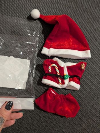 Habits de noel neuf labubu