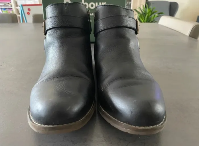 Boots cuir noir Jane Barbour taille 42 - photo numéro 4