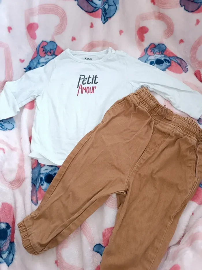 Ensemble Kiabi taille 12 mois