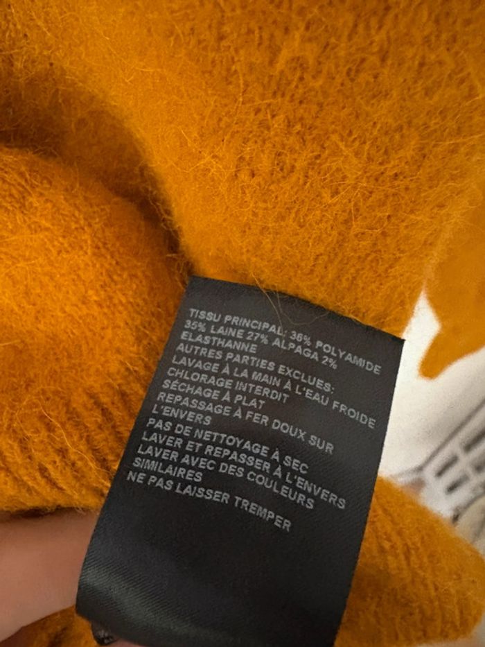 Pull Ba&sh Pétale curry / taille XS - photo numéro 7