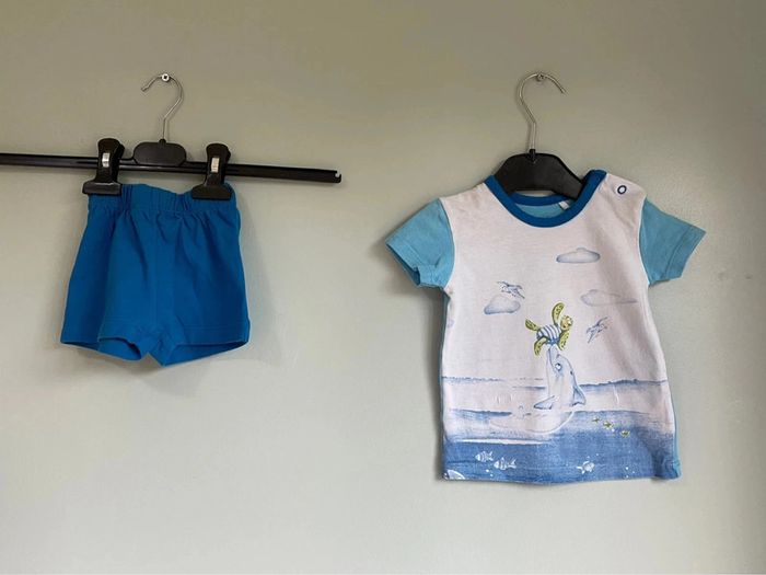 Short et t-shirt dauphin -68 - knot si bad