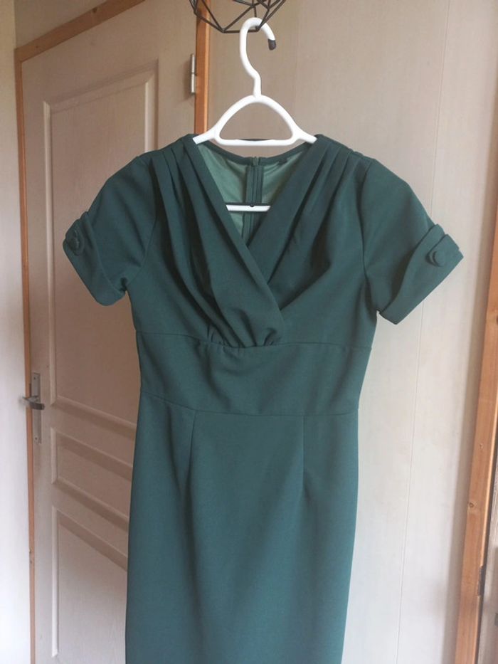 robe verte foncé - photo numéro 2