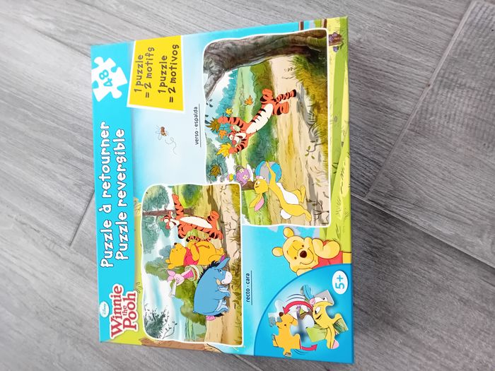 Puzzle réversible Winnie L'ourson