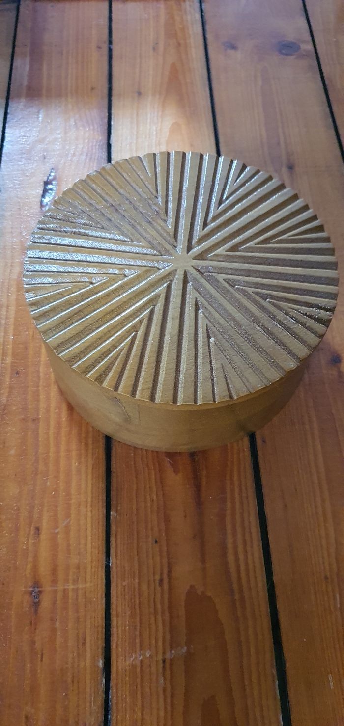 Boite à bijoux en bois avec miroir - photo numéro 4