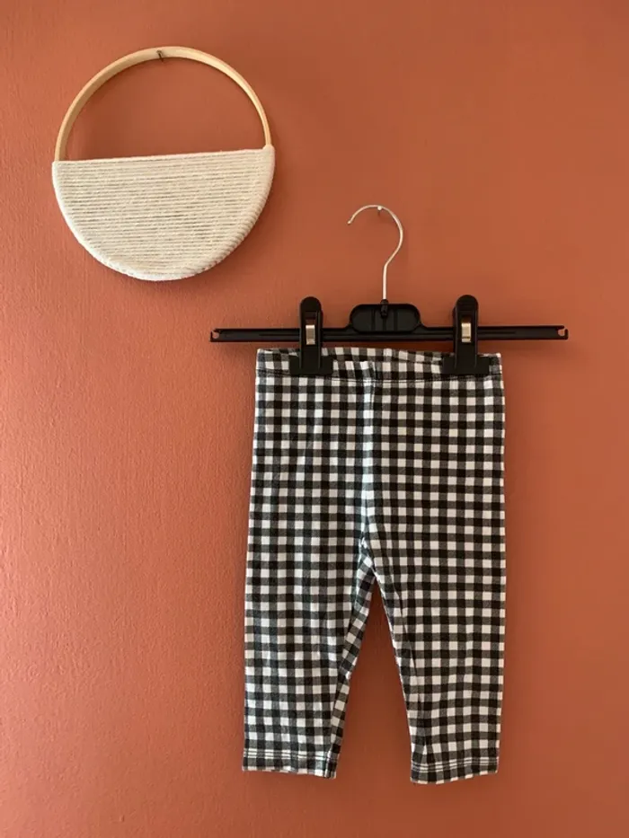👖 Lot 2 leggings bébé fille – 12 mois - photo numéro 2
