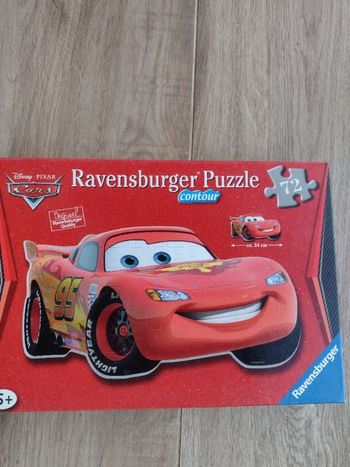 Puzzle cars contour
