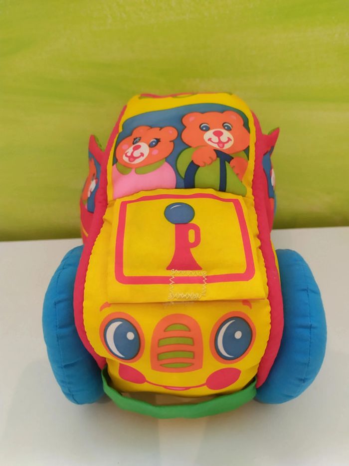 jouet voiture en tissu - photo numéro 5