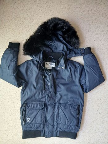 Blouson marine Kaporal  10 ans