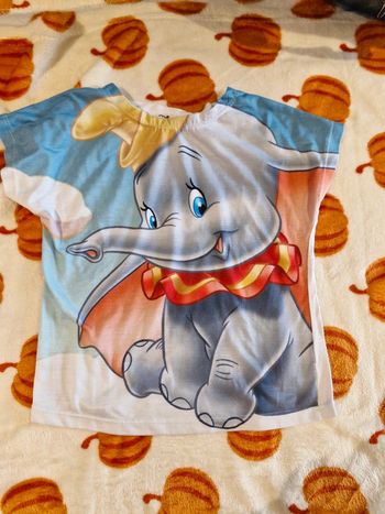 T shirt dumbo  disney 3/4 ans