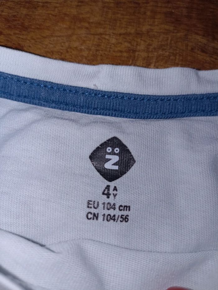 T-shirt manches courtes 4ans Z - photo numéro 2