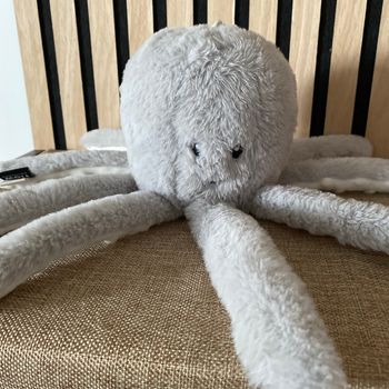 Peluche pieuvre bruits blancs