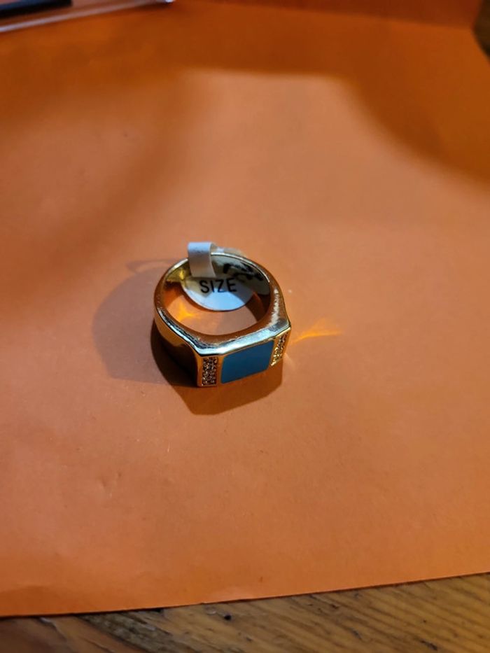 Bague Strass et squarz Taille 56 - photo numéro 4