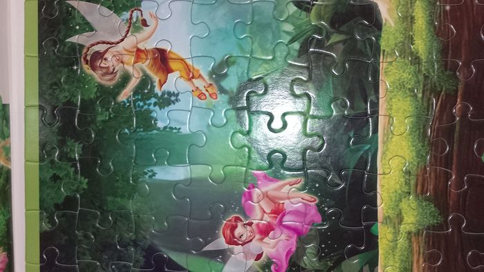 Puzzle Fée clochette Disney 100 pièces Complet - photo numéro 7
