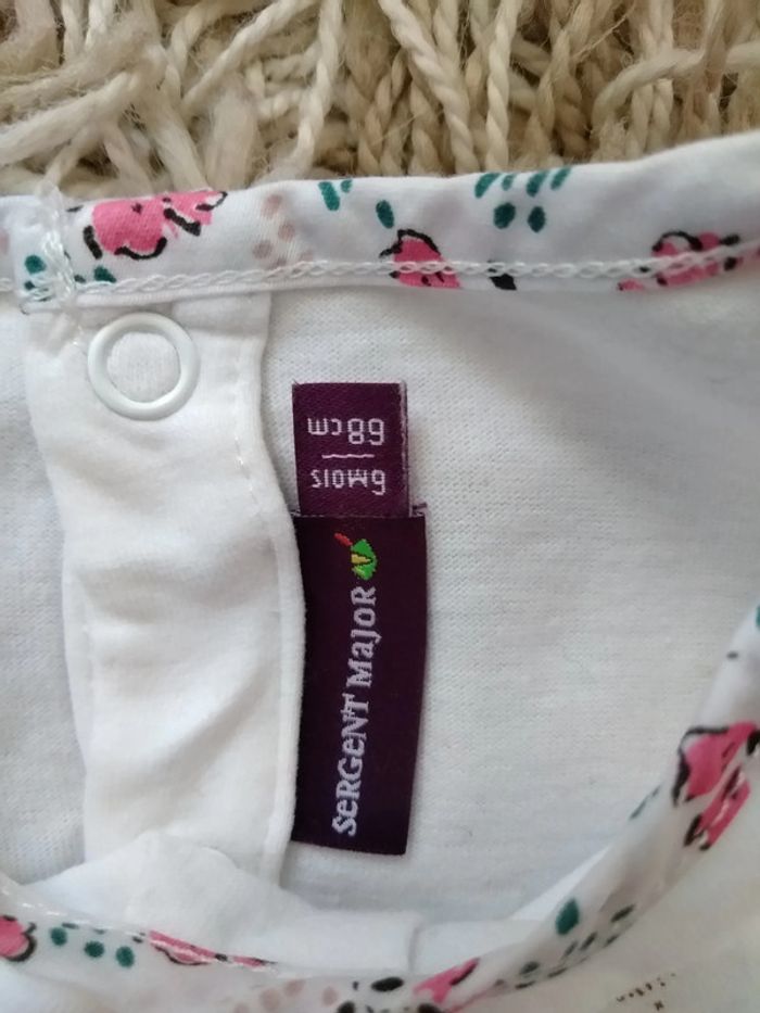 Maillot longue manche sergent major, taille 6 mois, - photo numéro 4