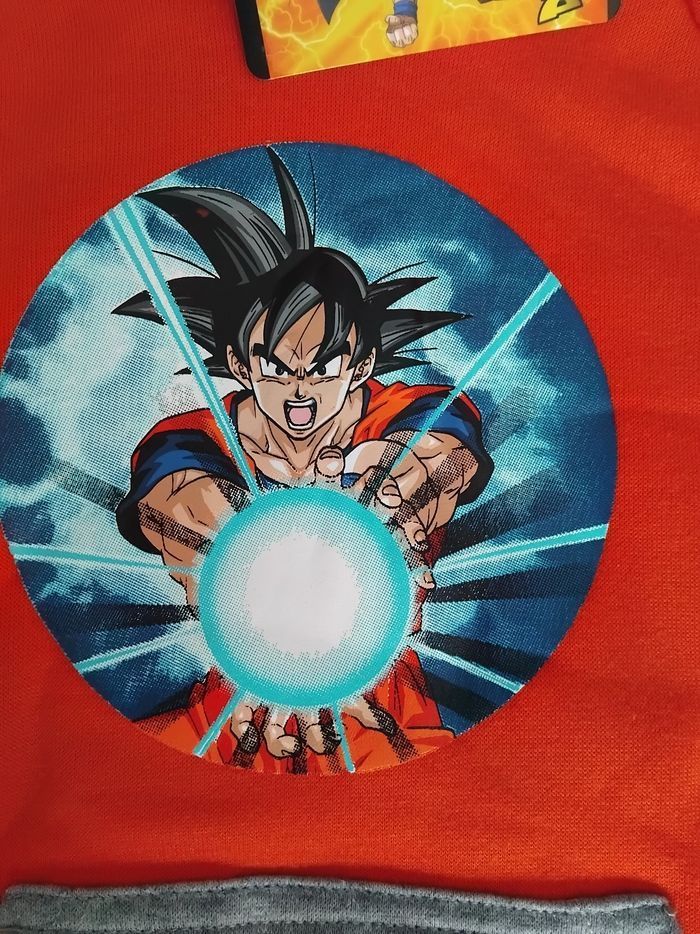Sweat capuche garçon Dragon Ball, neuf, 4 ans - photo numéro 2