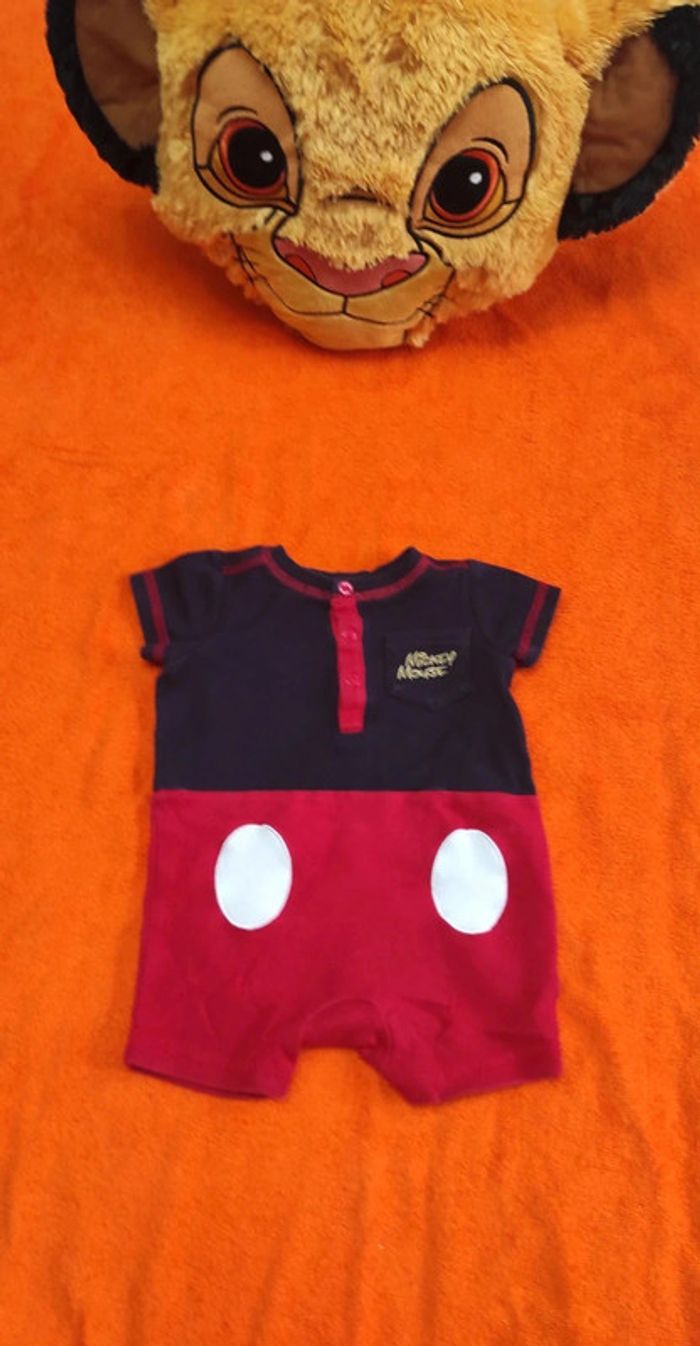 Combishort Mickey 3 mois