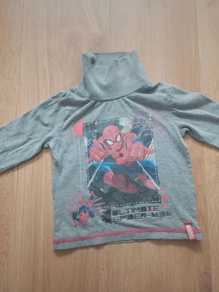 Tee shirt Spiderman 3 ans