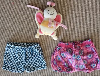 Lot de 2 shorts fille 12 mois