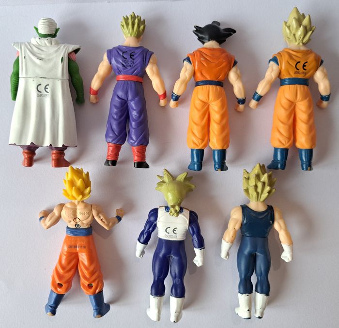 Lot de 7 figurines Dragon Ball Z DBZ Bandaï 2008 à 2016 - photo numéro 2