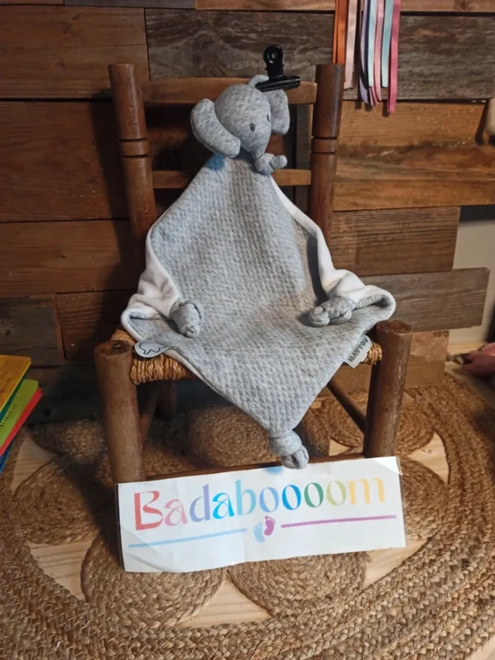 Doudou éléphant Nattou tembo tbe