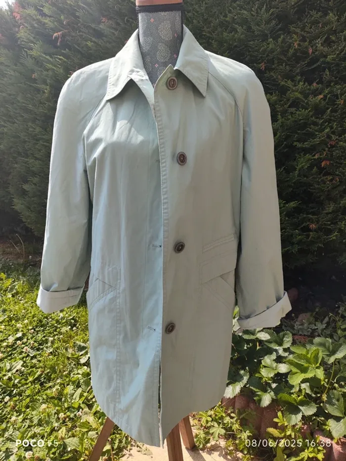 Veste bleu ciel  taille 48 - photo numéro 2