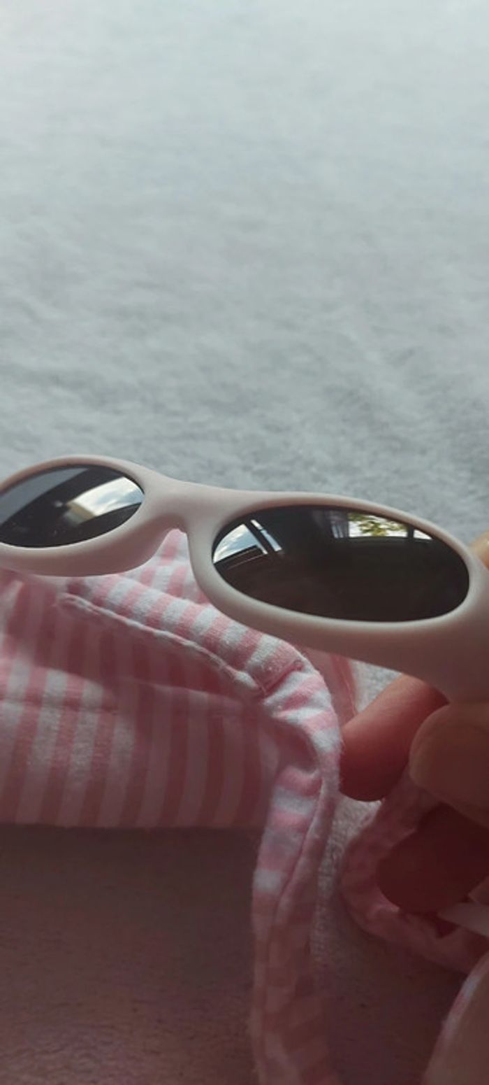 Lunette de soleil bébé 0 3 mois fille - photo numéro 4
