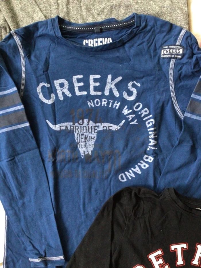 Lot de 5 maillots manches longues garçon 11-12 ans - photo numéro 4