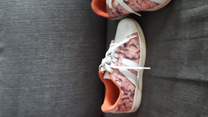 Chaussure à fleur rose orangé pointure 36 - photo numéro 4