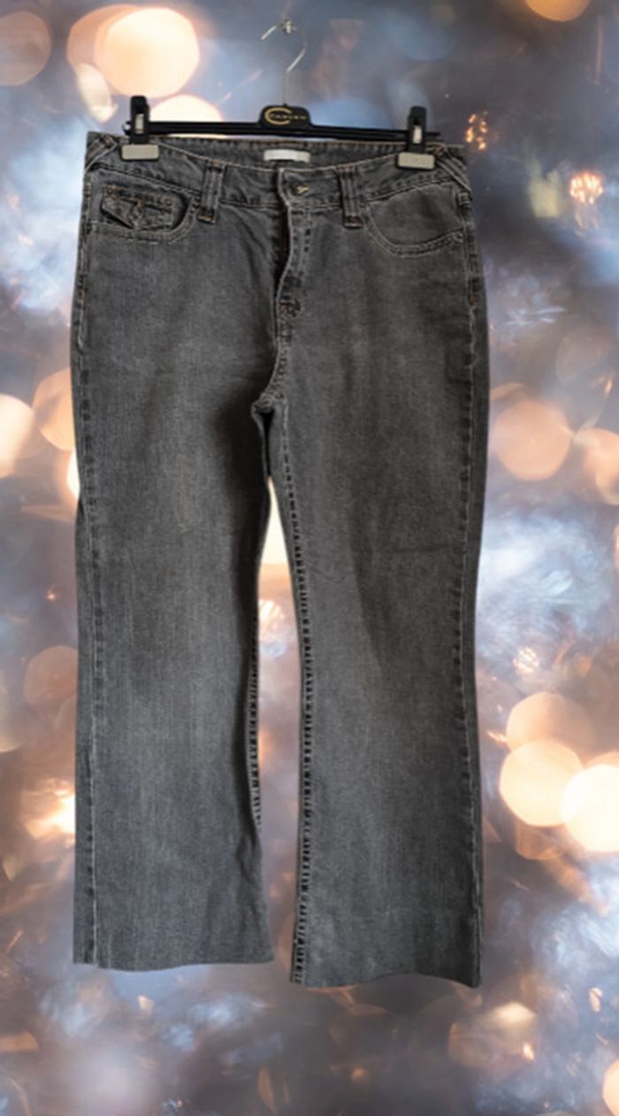 Jeans gris clair. Petit 44. Active Wear. - photo numéro 2