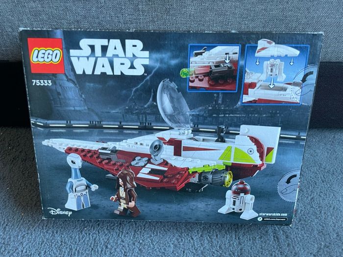 LOGO 75333 obi-wan kenobi’s Jedi Starfighter” - photo numéro 2