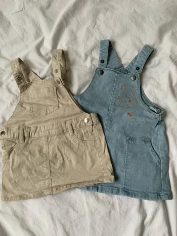 Lot robe salopette 18 mois