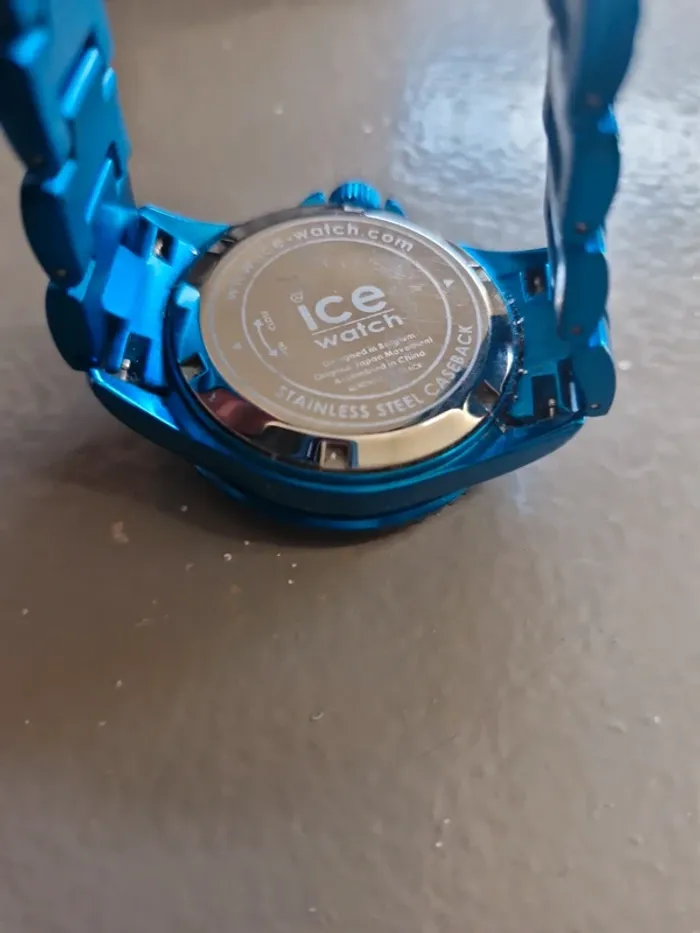 Montre Ice-Watch bleue Mixte - photo numéro 3