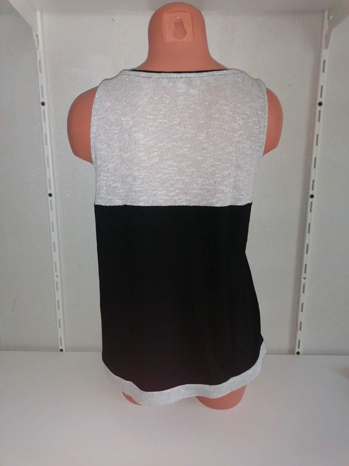 Tee-shirt Morgan L noir et gris - photo numéro 4