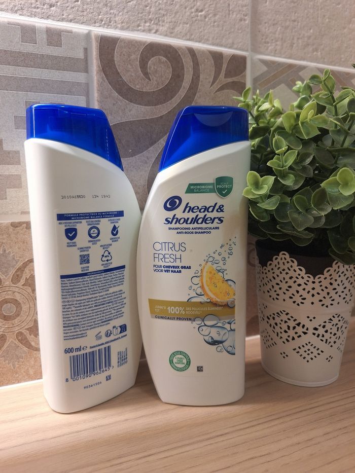 Lot de 2 shampoing anti pelliculaire
 Head & Shoulders citron - photo numéro 2