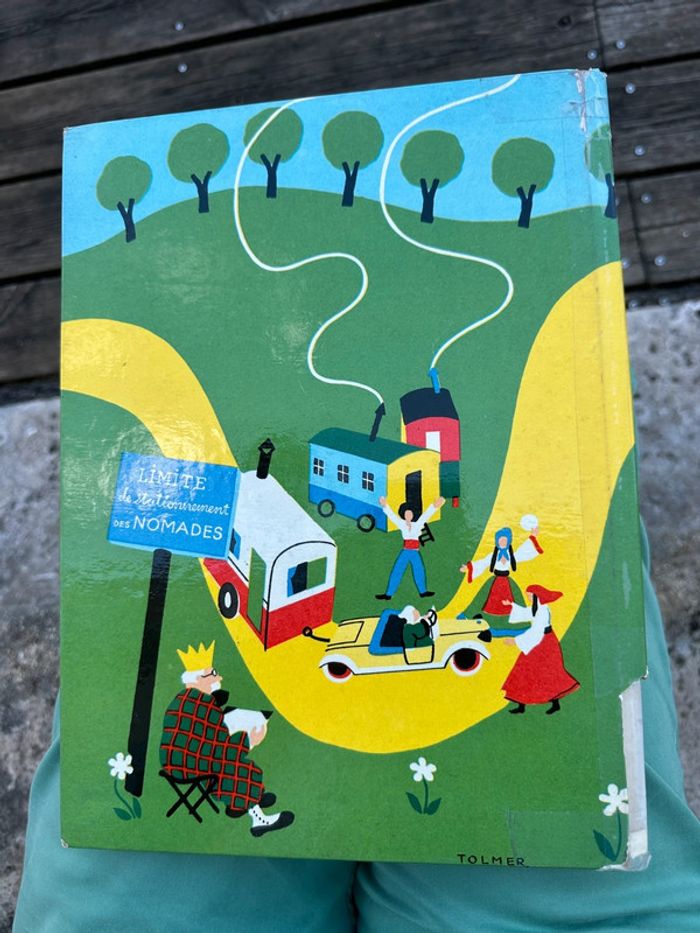 Livre ancien album Bécassine en roulotte éditions Gautier Languereau vintage 1955 - photo numéro 2