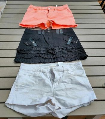 Lot shorts jupe 14 ans