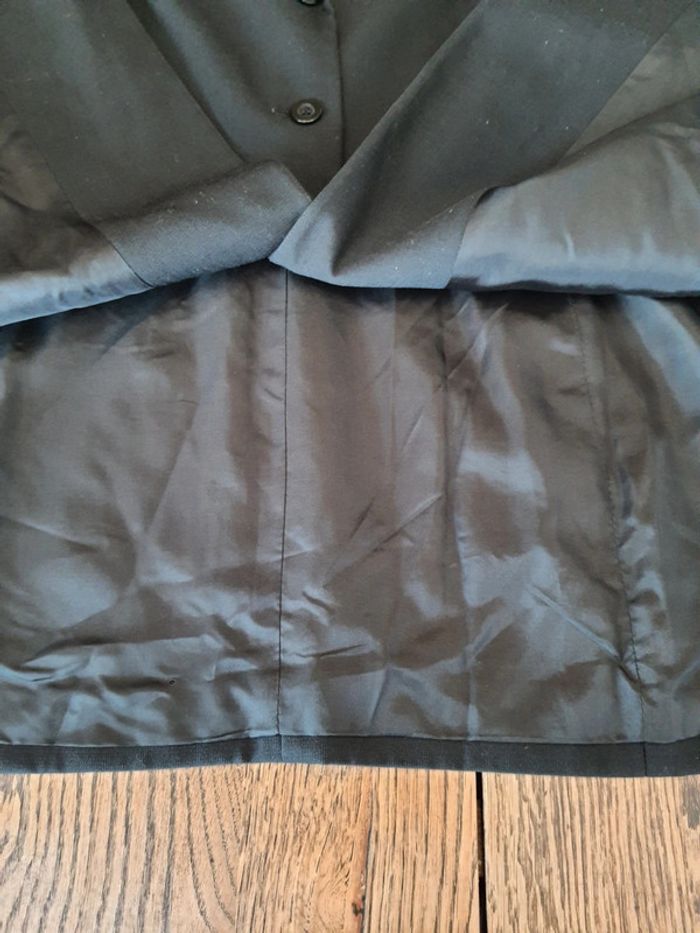 Jolie Pardessus noir Miēl taille 42 made Canada - photo numéro 16