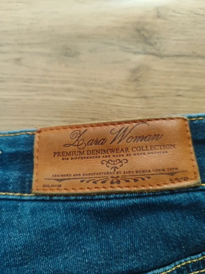 Jean skinny Zara Woman - Bleu - Taille XS - photo numéro 3