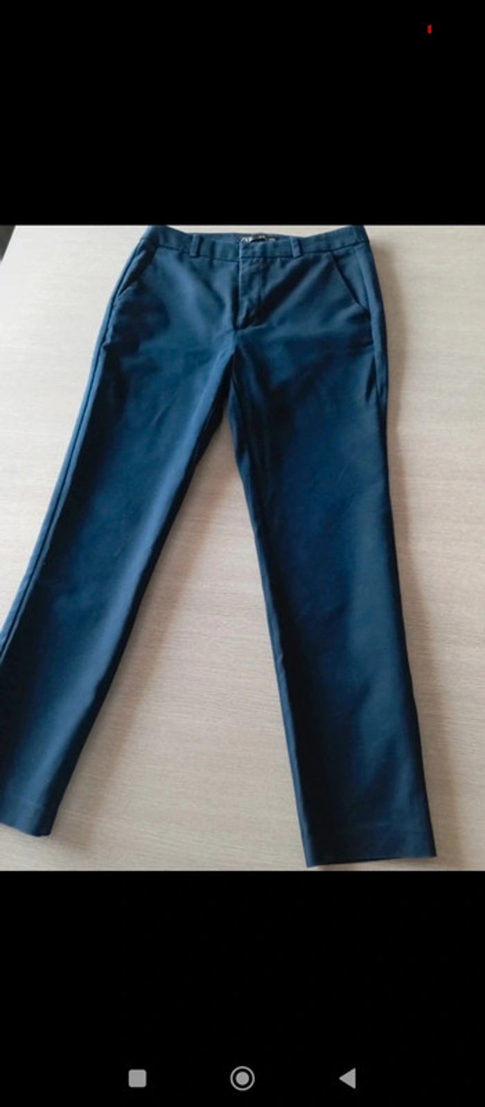 Pantalon style chino Zara - photo numéro 4