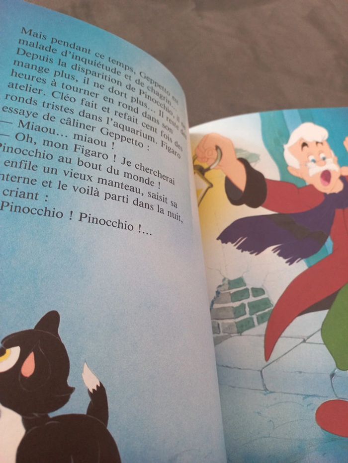 Livre pinocchio Walt disney France loisirs - photo numéro 2