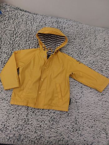 Ciré, imperméable jaune 3/4 ans