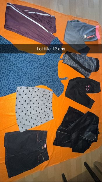 Lot fille 12 ans