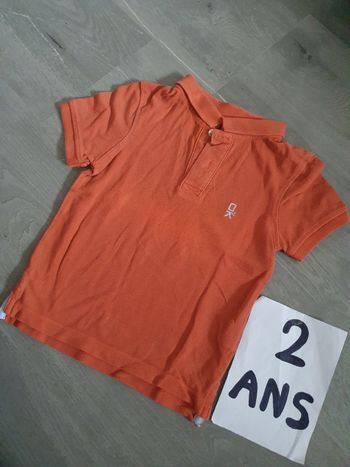 Maillot t-shirt  polo 2ans garçon
