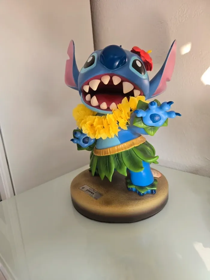 Stitch Hula Statue Beast Kingdom Disney 38Cm Master Craft - photo numéro 14