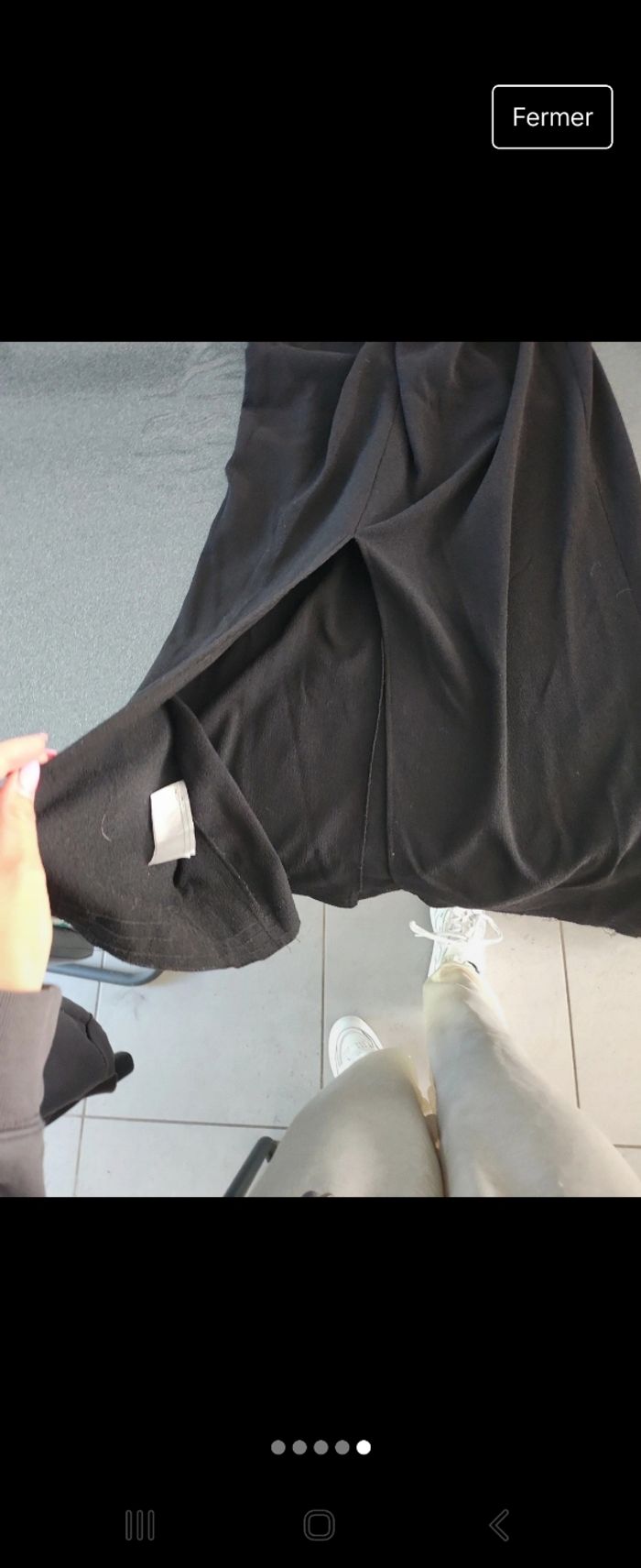 Robe noir Mango - photo numéro 5