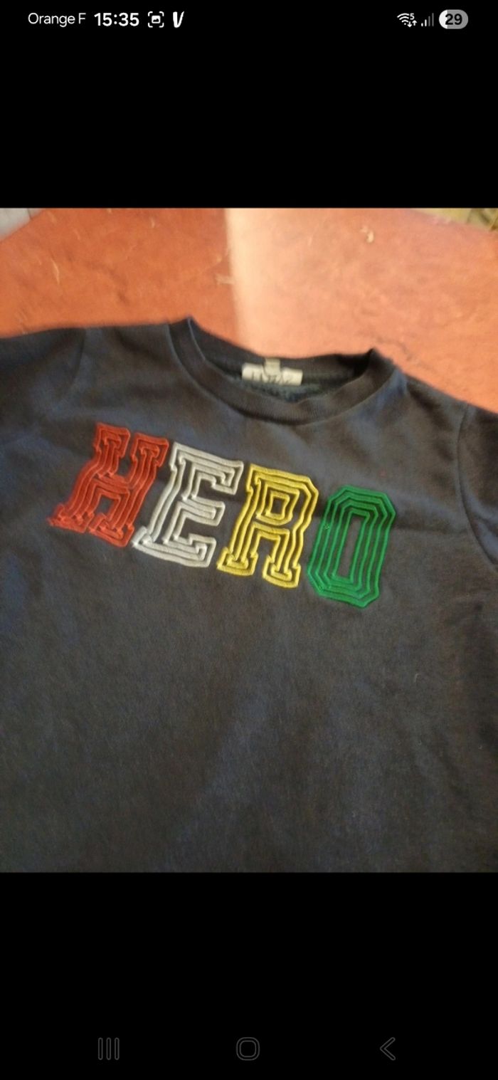 Sweat garçon taille 10 ans - photo numéro 2