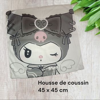 Housse de coussin Kuromi