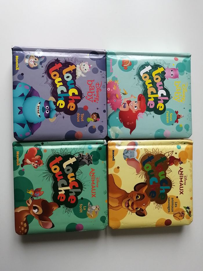 livre touche touche disney